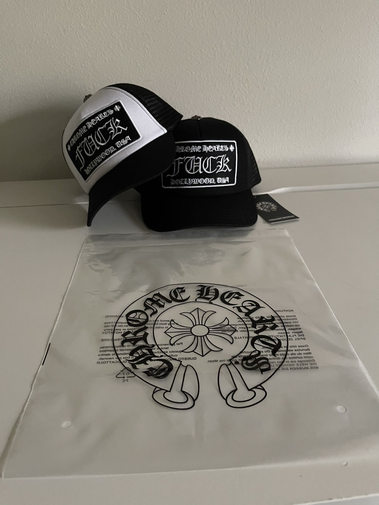 Chrome Hearts “FUCK” Trucker Hat