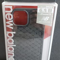 New Balance iPhone 2022 & iPhone 13 Case Phone Case Protector 6.1 in - New Black