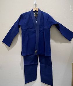 Century Martial Arts Blue Gi Set Size A1 Jiu Jitsu Uniform Jacket Pants Cotton