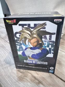 BANPRESTO Dragon Ball Z Blood Of Saiyans Super Saiyan Trunks II Figure New Boxed