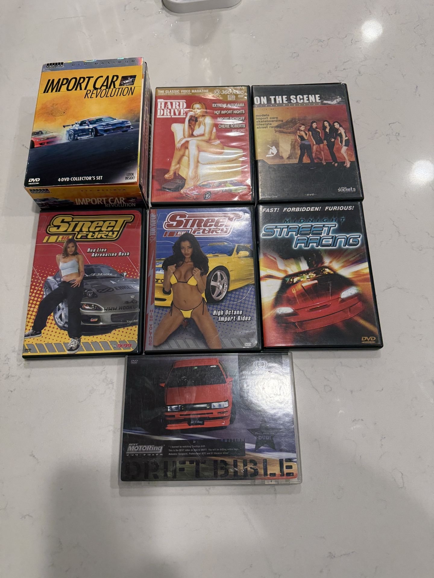 Import Enthusiast DVD Lot