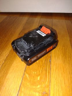 OEM Black & Decker 20V MAX PowerConnect Lithium Ion Battery 1.5Ah LBXR20 - AS IS