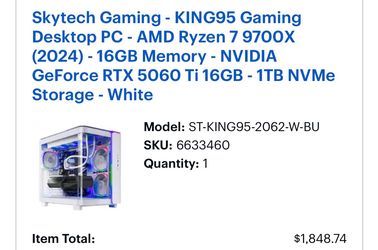 Gaming desktop PC brand new