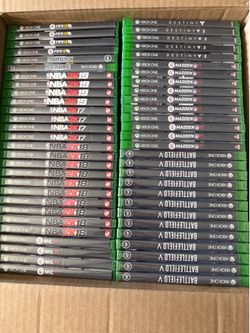 Xbox One Lot 56 Games