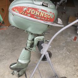 Johnson Seahorse 5hp Kicker Outboard