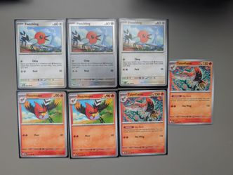 Pokemon Cards (Fire type)