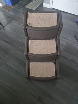 Small dog steps