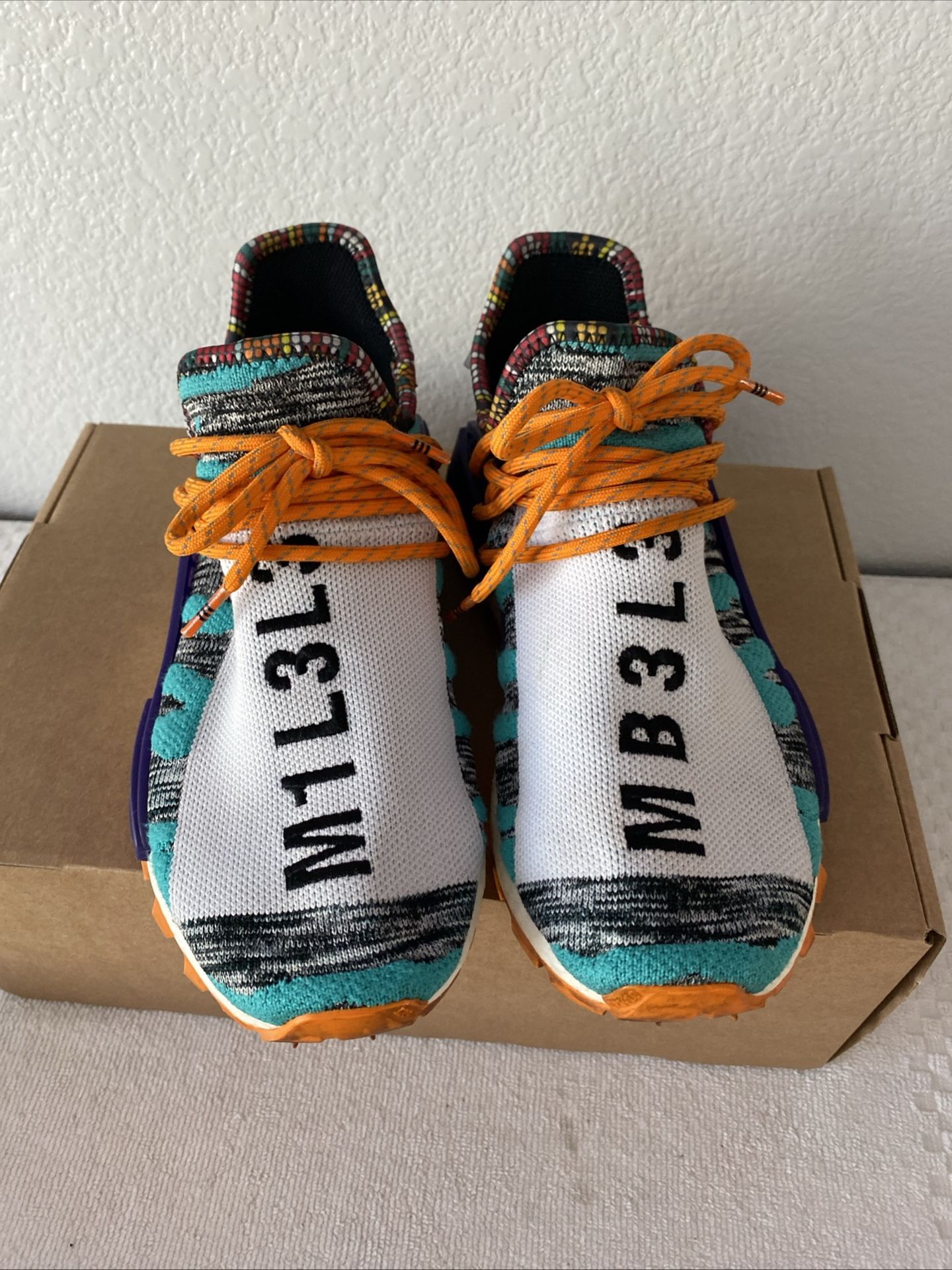 Adidas Pharrell x NMD Human Race Trail Solar Pack Men size