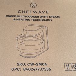 chefwave multicooker with steam