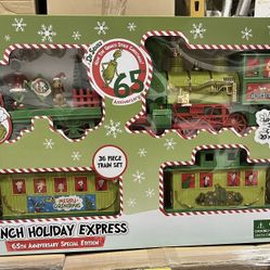 Dr. Seuss The Grinch Holiday Express Train Set 