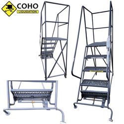 5 Step Rolling Platform Ladder