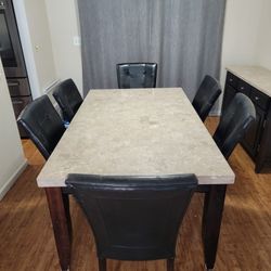 Granite Kitchen Table 