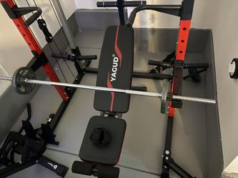 5 Foot Barbell and Weight Plates