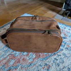 Brown Toiletry Bag