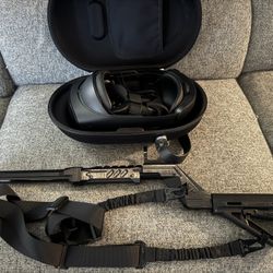 Meta Quest Pro With Gun Stock / Golf Club And Controller Mounts