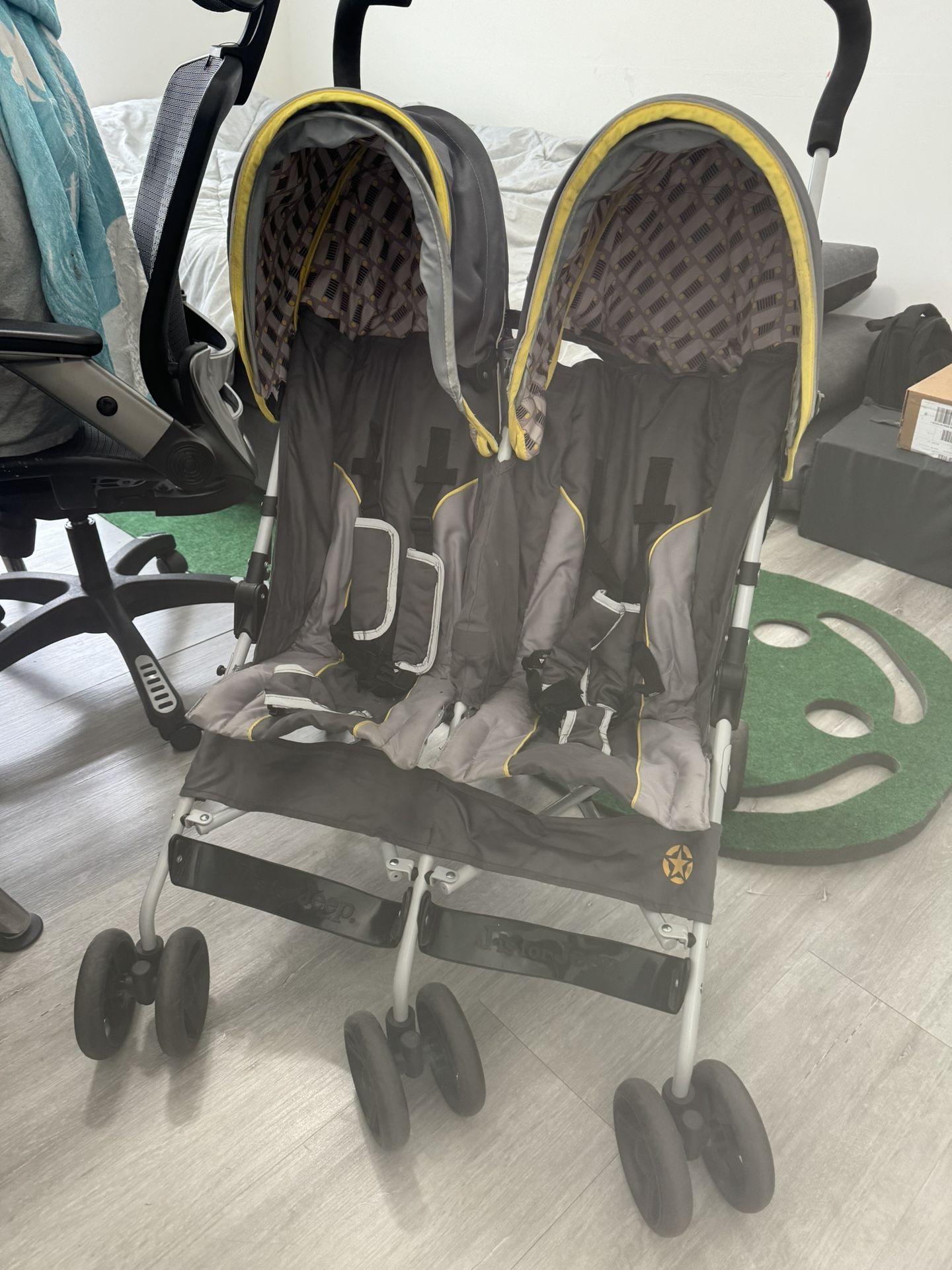 J is for Jeep Double Stroller 