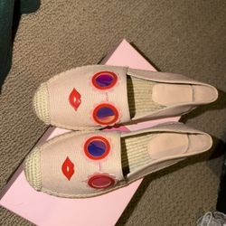 Kate Spade Pink Espadrilles – Size 7 (Good Condition)
