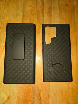 S24 Ultra case with belt clip