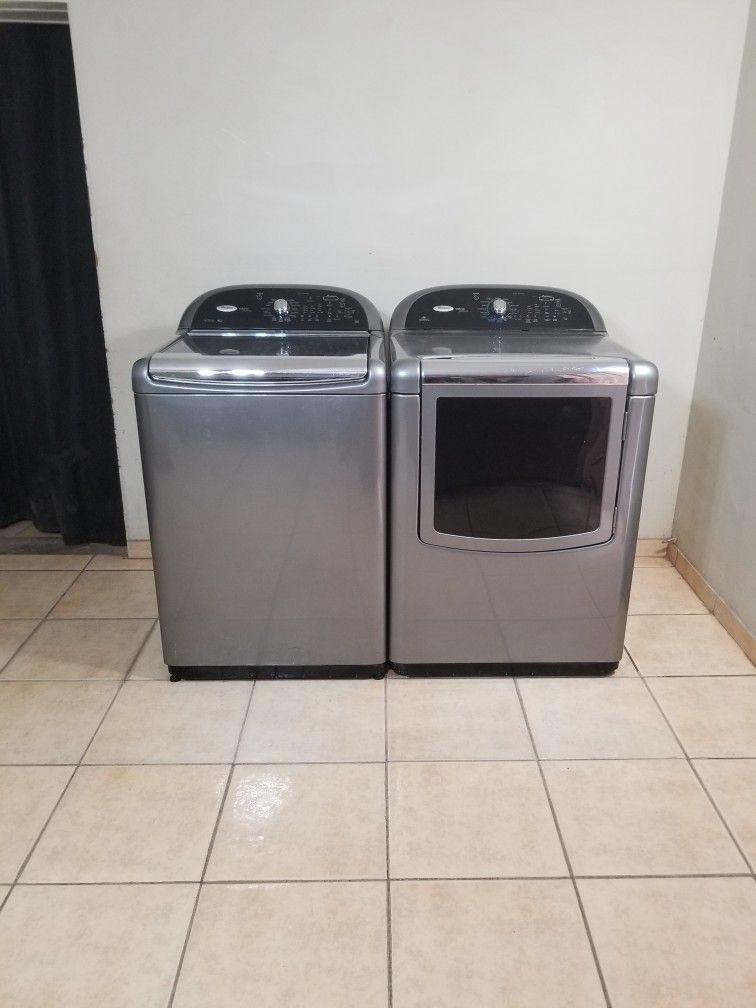 WHIRLPOOL CABRIO WASHER AND ELECTRIC DRYER FREE DELIVERY AND INSTALLATION ALSO A 90 DAY WARRANTY