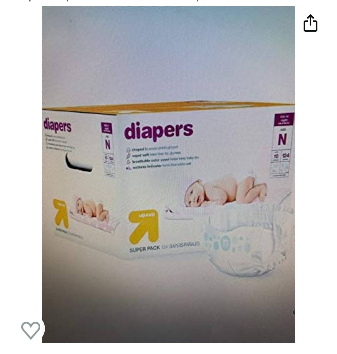 Up & Up Newborn Diapers