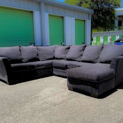 Gray Sectional Couch