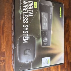 Sure SLX D-4 guitar wireless system