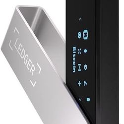 Ledger Nano X (Onyx Black) Crypto Hardware Wallet - Bluetooth - The Best Way to securely Buy, Manage and Grow All Your Digital Assets