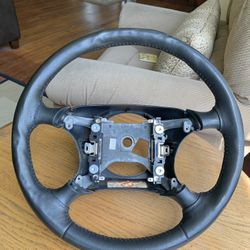 Ford Explorer Leather Wrapped Steering Wheel