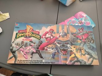 Vintage Power Rangers Board Game No