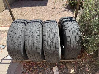 265/70R17 Bridgestone Dueler Tires.