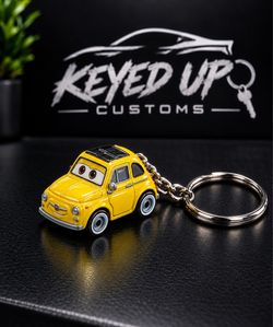 Miniature Race Car Keychain — Independently Modified