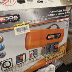 Forced air heater