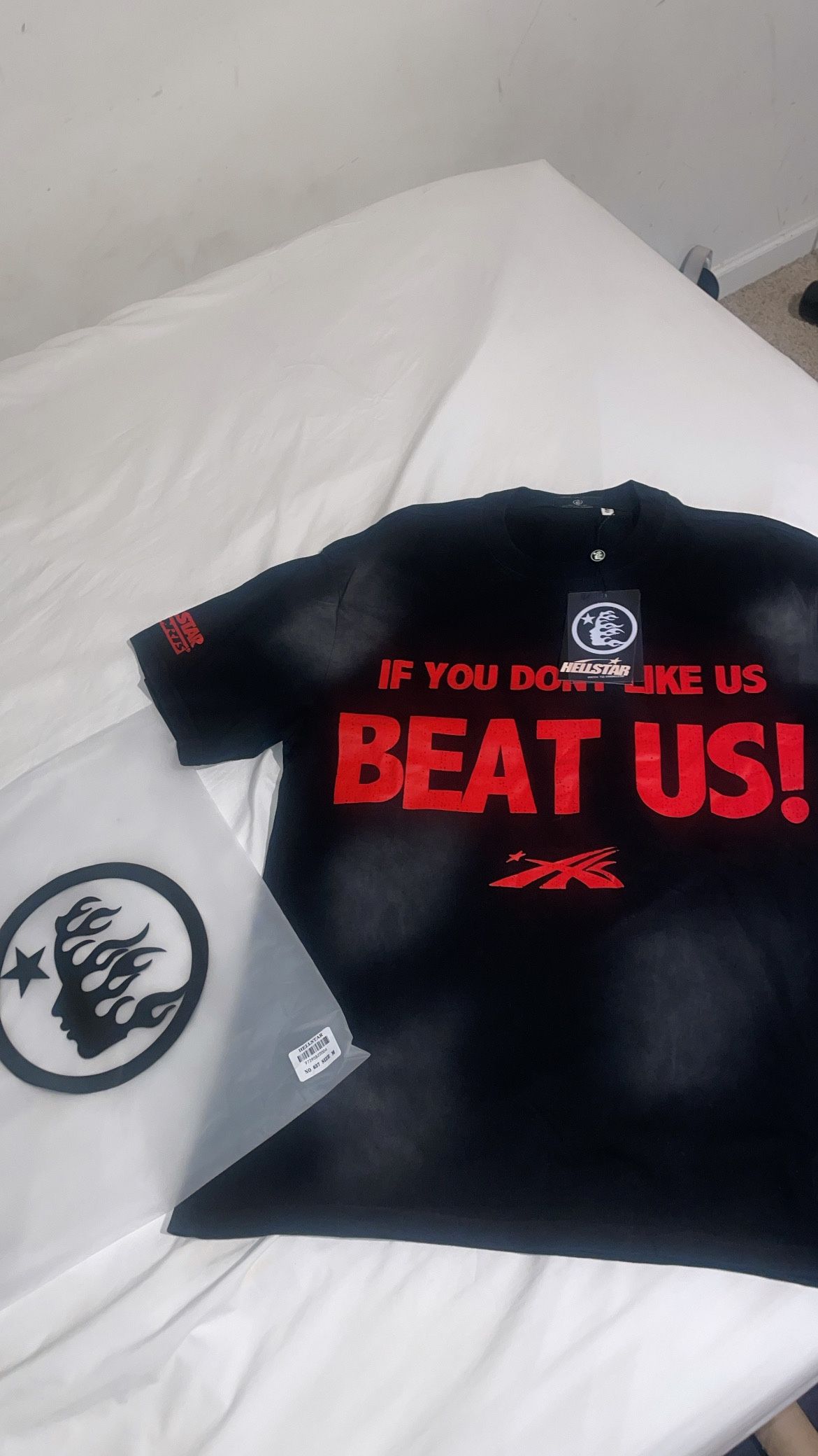 Hellstar If You Don’t Like Us , Beat Us Designer T Shirt
