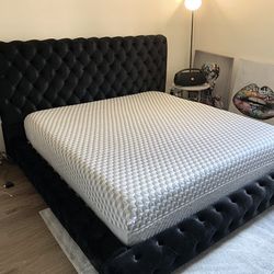 New Queen Bed Frame With Mattress