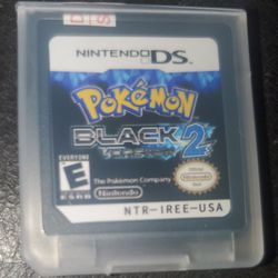 Pokemon Black 2 Nintendo DS Game Cartridge 