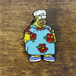 King Size Homer Simpson The Simpsons Enamel Pin Badge Button Brooch