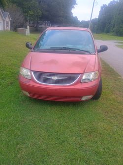Chrysler Town & Country Minivan Red