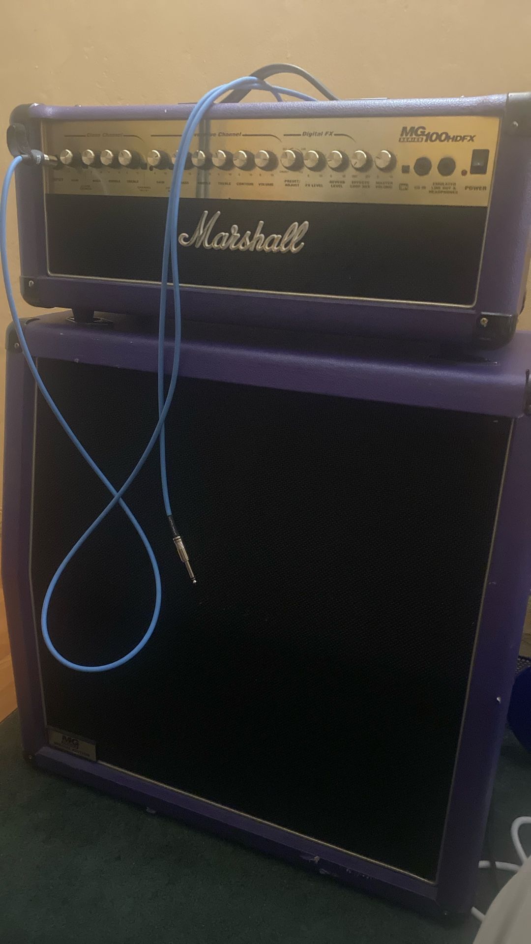 Marshall 100 Watt In Purple