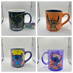 Halloween Stitch Mugs