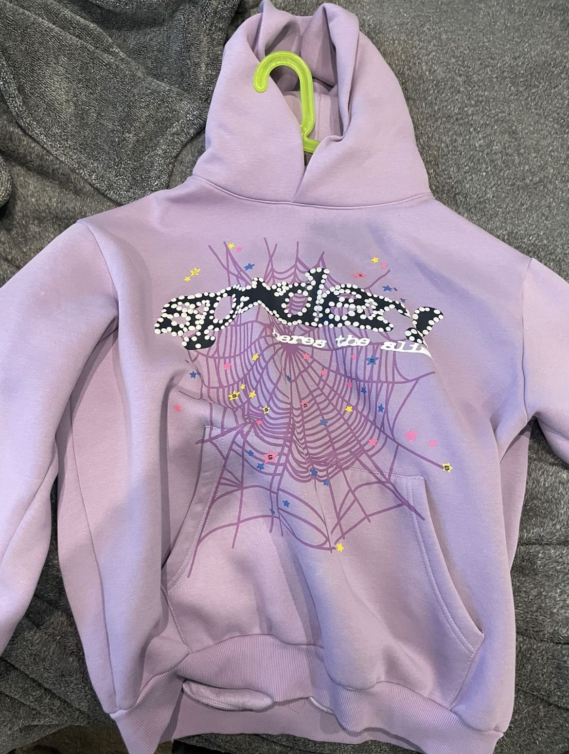 Purple Spider Hoodie