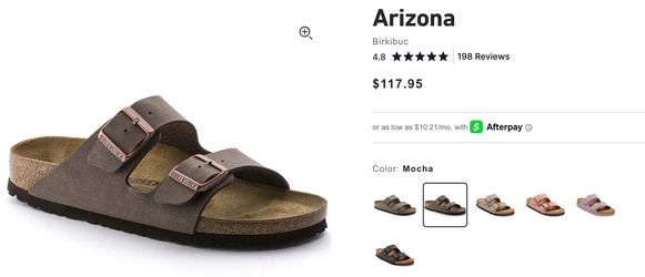 Birkenstock Arizona Mocha, Size 40, $90 OBO
