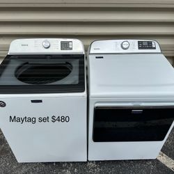 Maytag Washer Dryer
