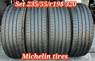 Set of 4 Michelin tires 235/55/r19 ‼️ free instalation and balance ‼️