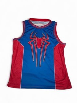 Y2K Spider-Man 62 Basketball Jersey Sportswear Comic Book Super Hero Rare - - Size XL