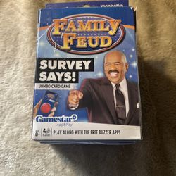 Family Feud Card Star Game