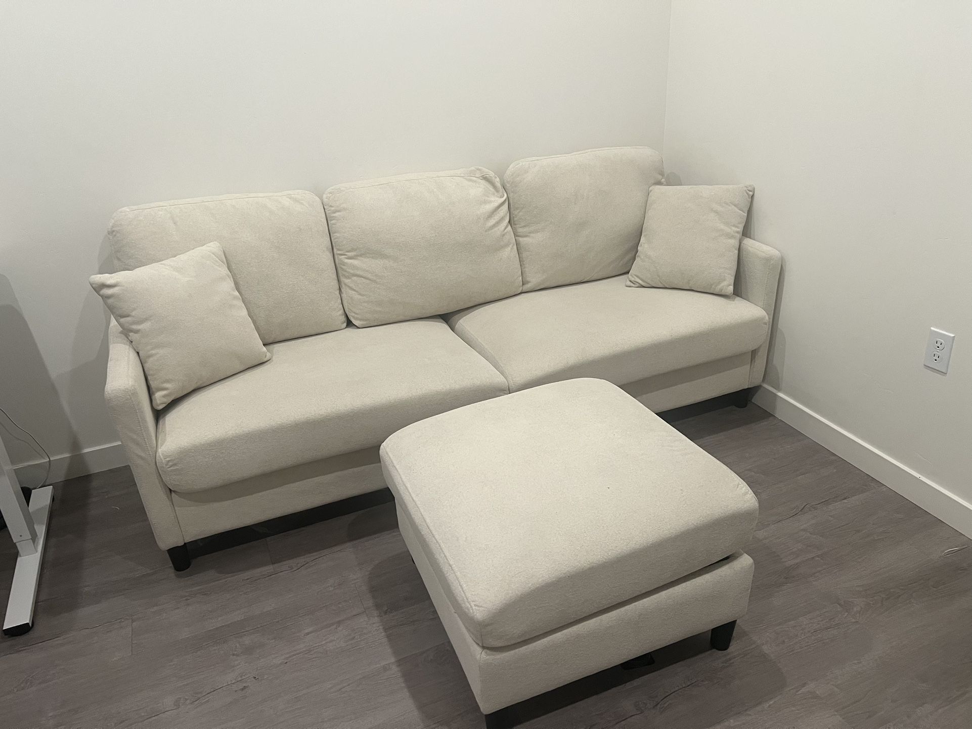 Couch With Ottoman