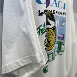 Coach Collage Train Relaxed T-Shirt In Organic Cotton