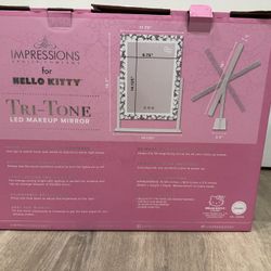 HELLO KITTY TRI-TONE LED MIRROR