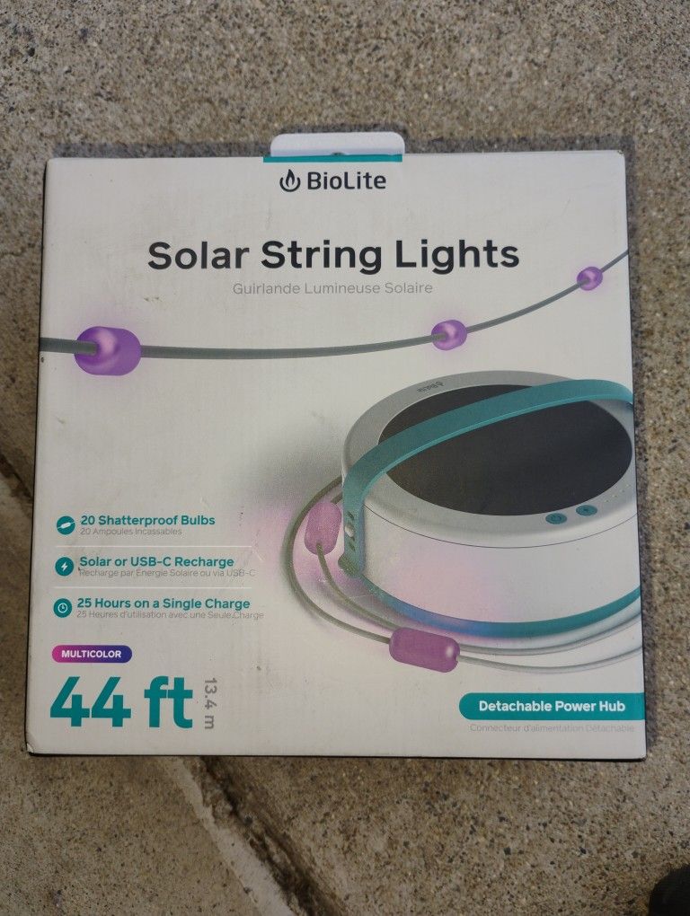 Biolite String Lights ( Solar)