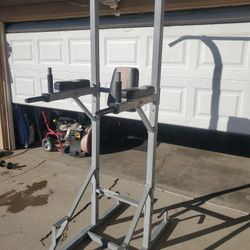 4in1 power Tower work out equipment for Abe, knee raise,  push ups, pull up, dip bar 